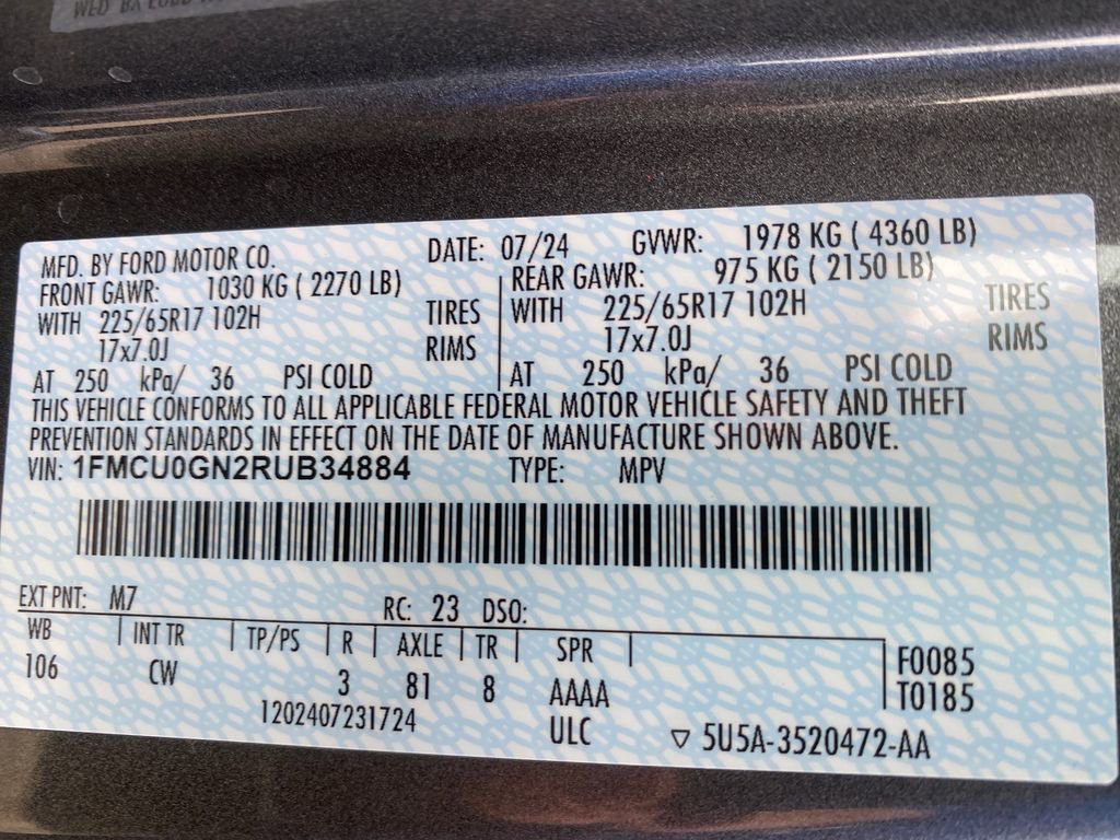 Used 2024 Ford Escape Active image 26