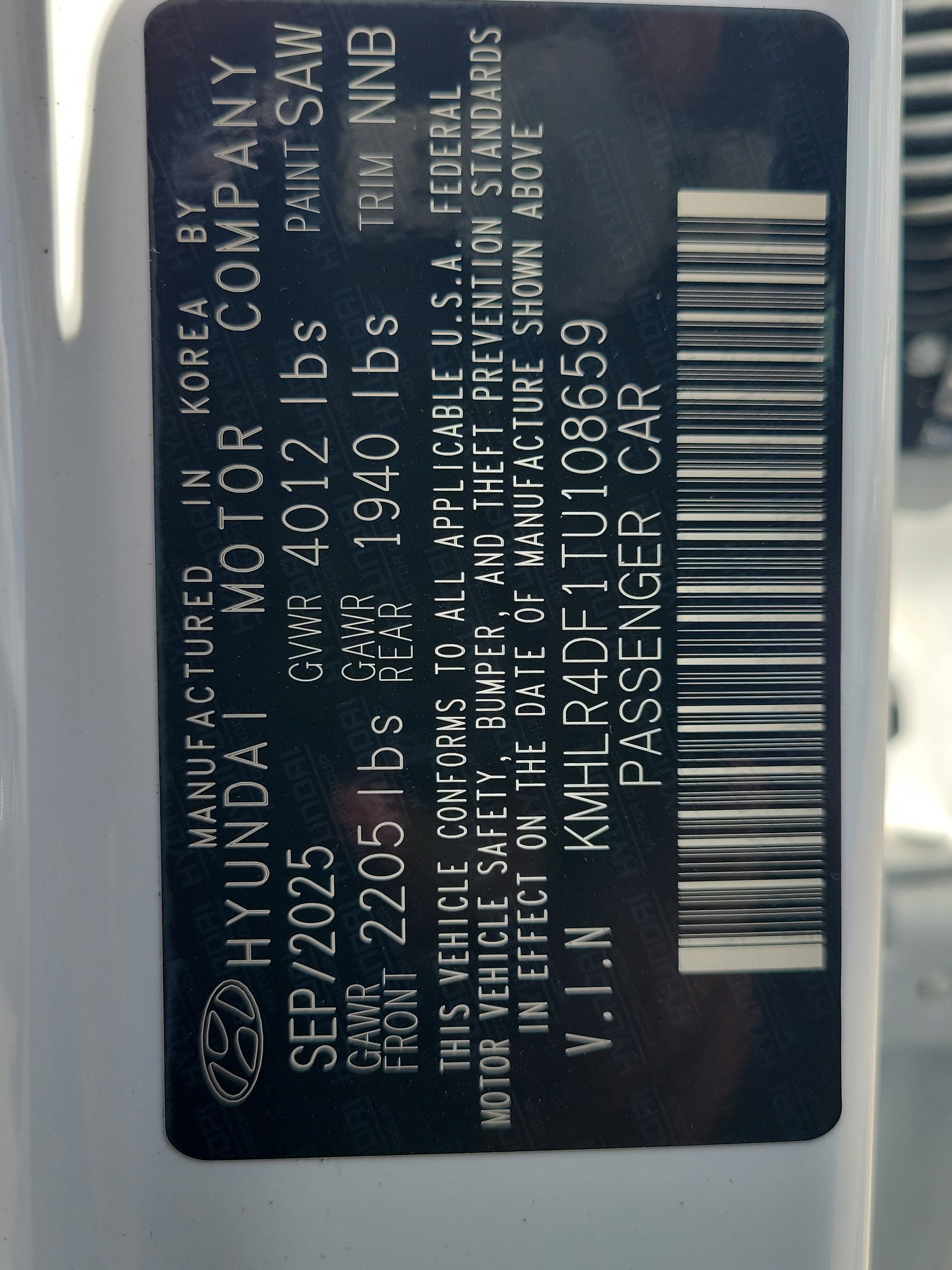New 2026 Hyundai Elantra N Line FWD image 33