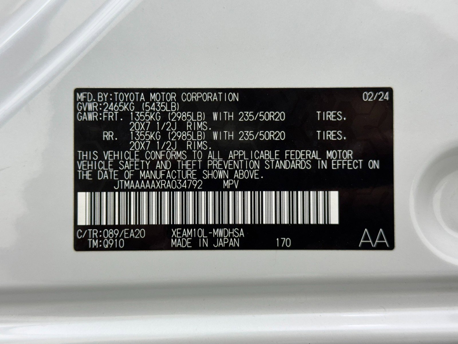 Used 2024 Toyota bZ4X Limited image 41