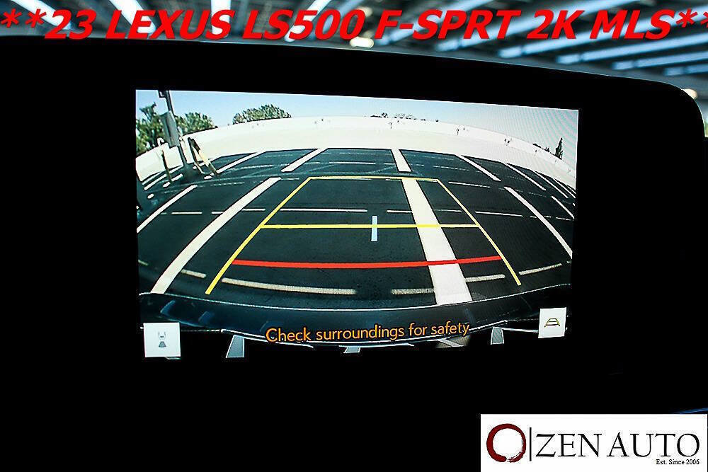 Used 2023 Lexus LS 500 F Sport w/ Cold Weather Package (CK) RWD image 18