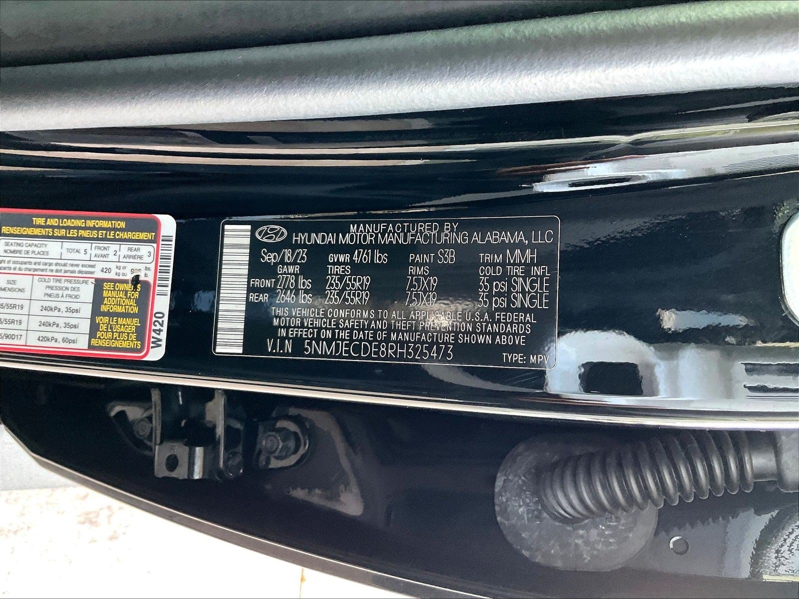 Used 2024 Hyundai Tucson Limited AWD/4WD image 18