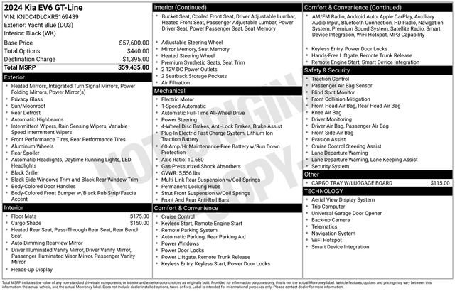 Used 2024 Kia EV6 GT-Line image 37