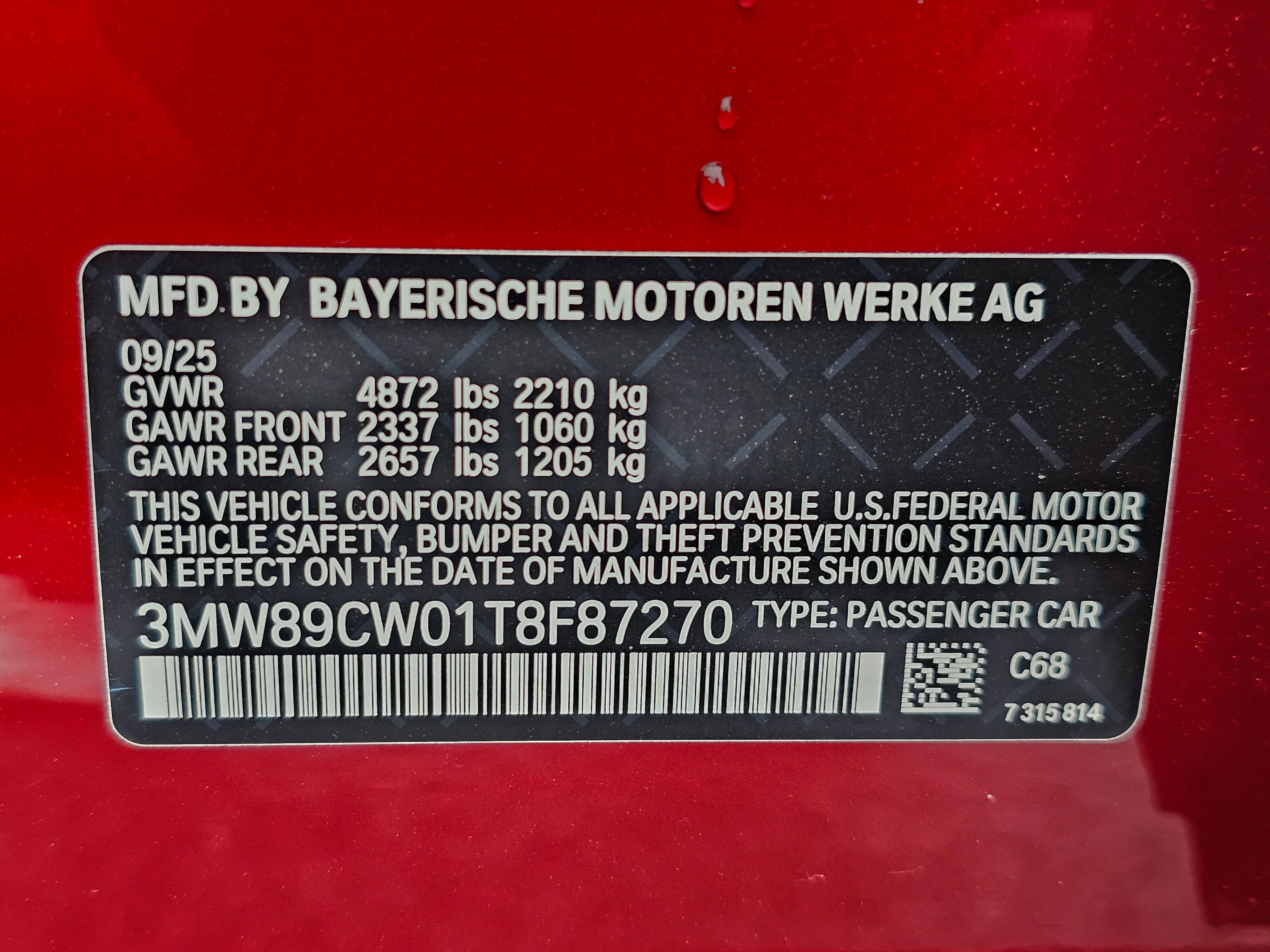 New 2026 BMW 330i xDrive Sedan w/ M Sport Package image 31