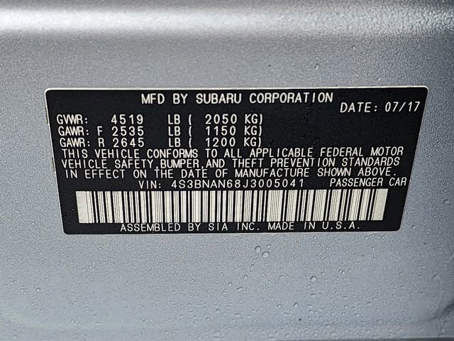 Used 2018 Subaru Legacy 2.5i Limited image 32