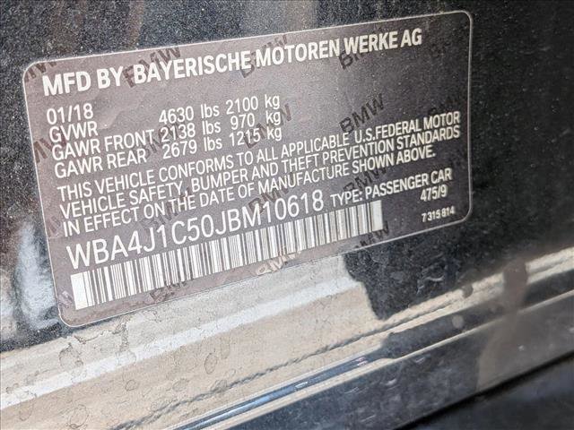 Used 2018 BMW 430i Gran Coupe RWD image 24