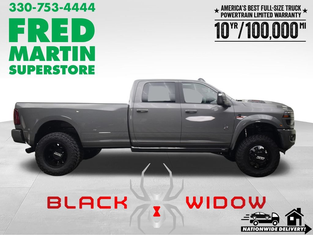New 2026 RAM 3500 Laramie w/ Night Edition AWD/4WD 360° Tour