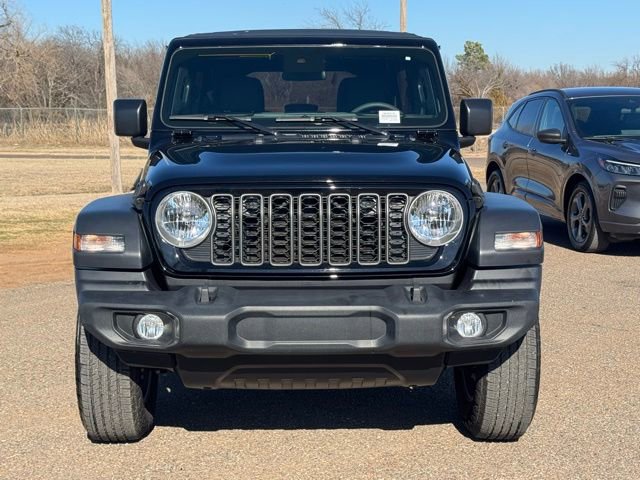 Certified 2025 Jeep Wrangler Sport S AWD/4WD image 2