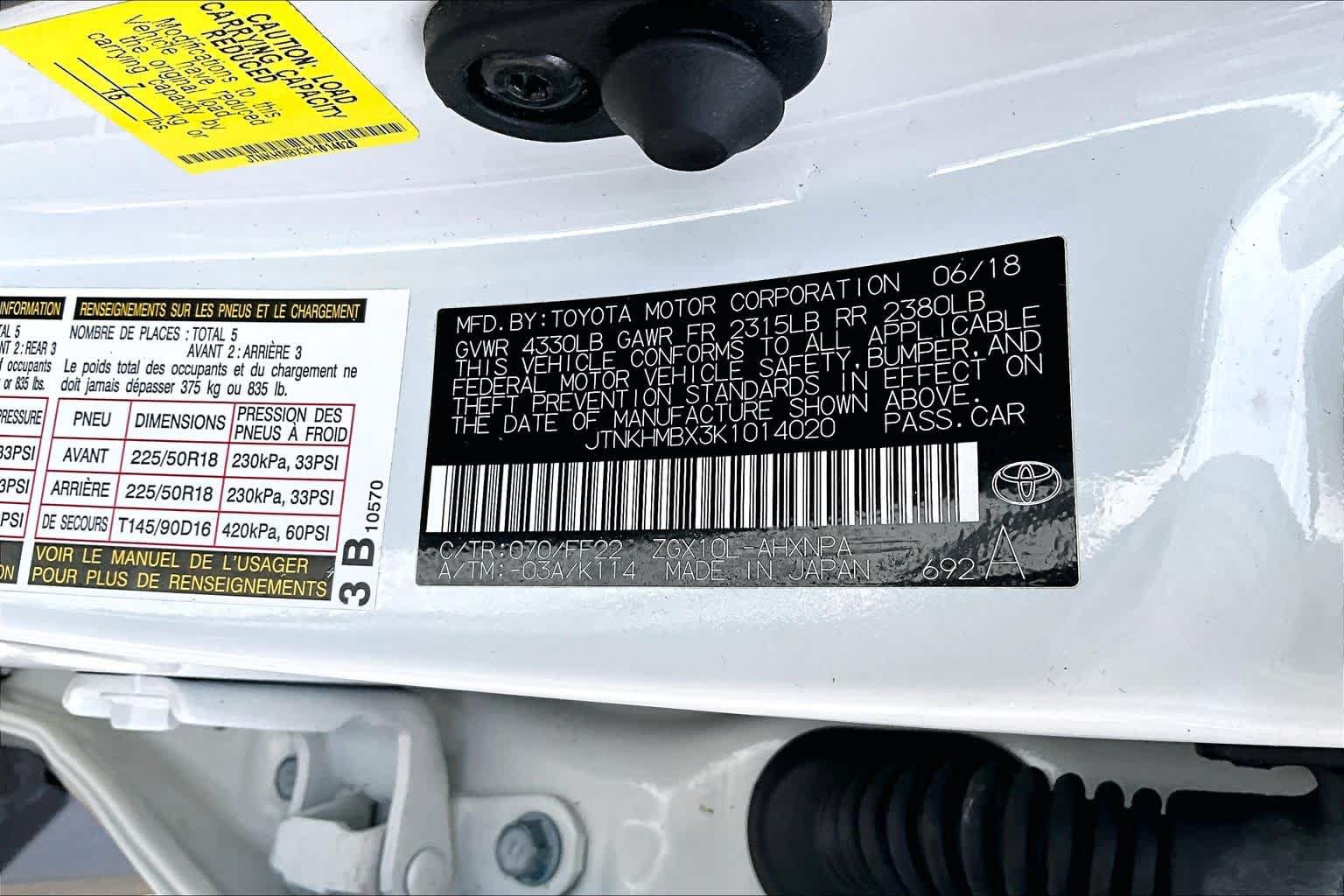 Used 2019 Toyota C-HR XLE FWD image 36
