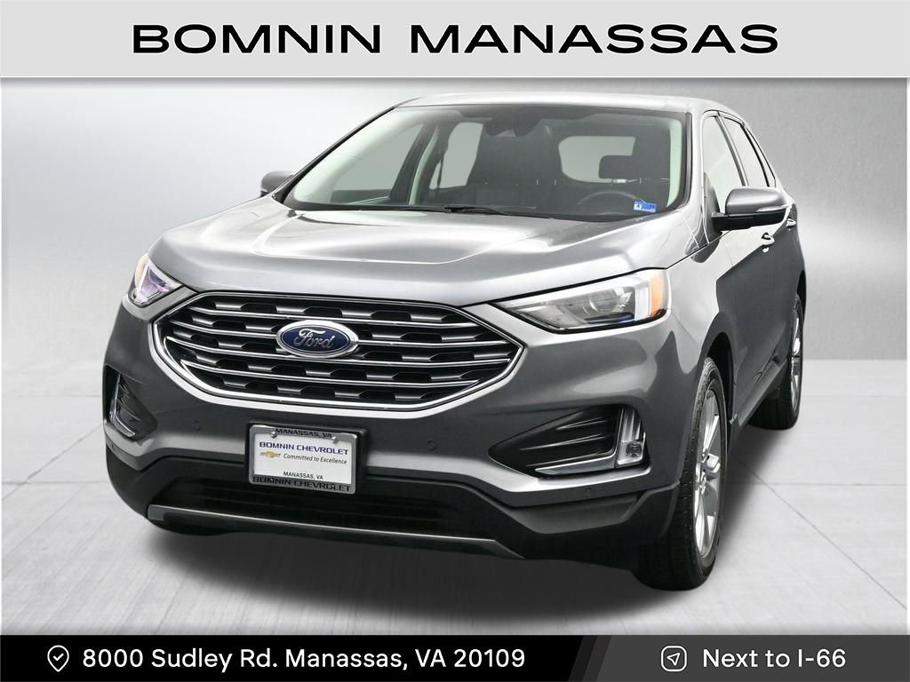 Used 2022 Ford Edge Titanium w/ Class II Trailer Tow Package AWD/4WD image 8