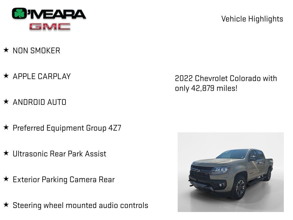 Used 2022 Chevrolet Colorado Z71 AWD/4WD image 8