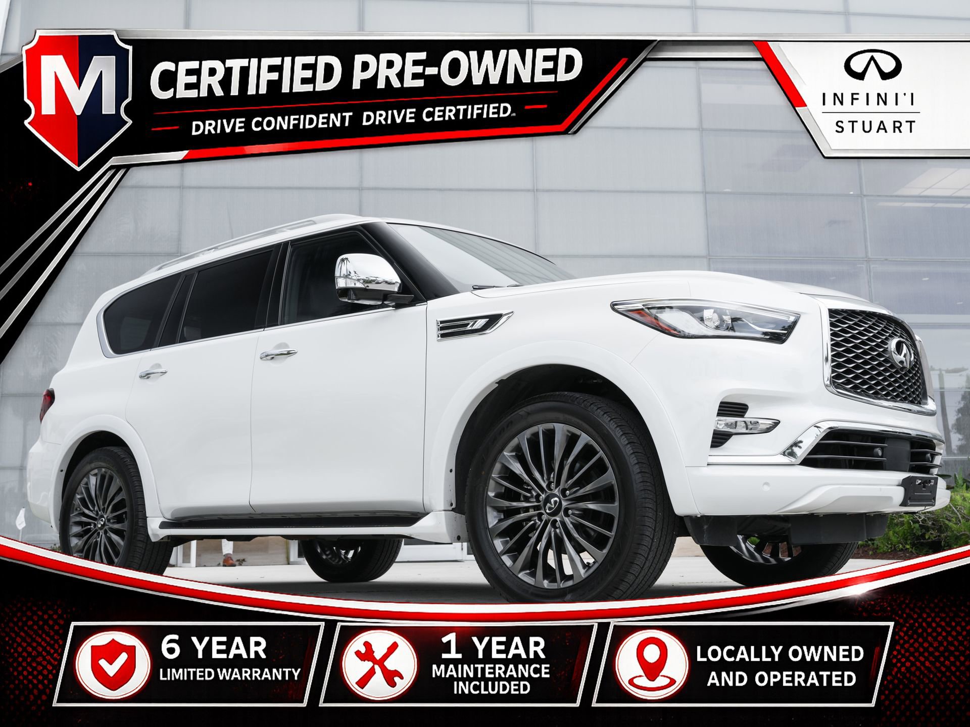 Certified 2023 INFINITI QX80 Sensory w/ Cargo Package