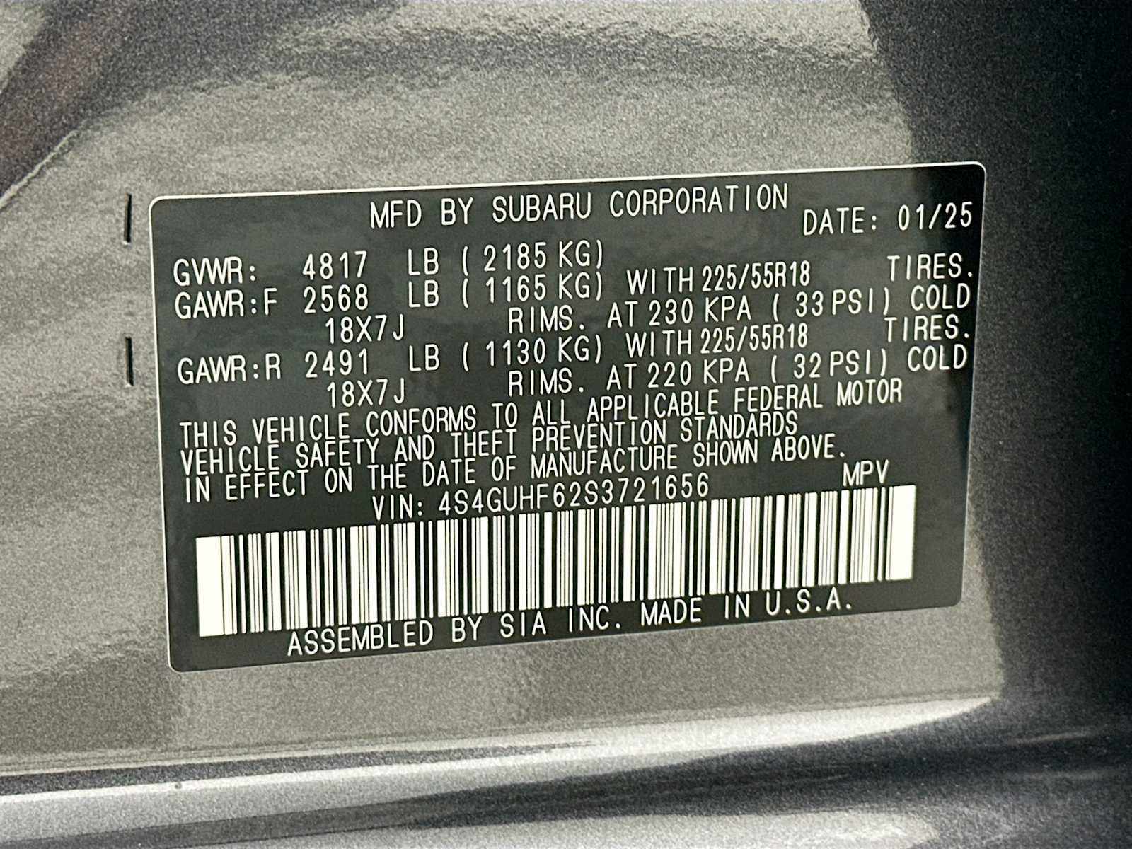 Certified 2025 Subaru Crosstrek 2.5i Sport w/ Crosstrek Mirror Package image 29