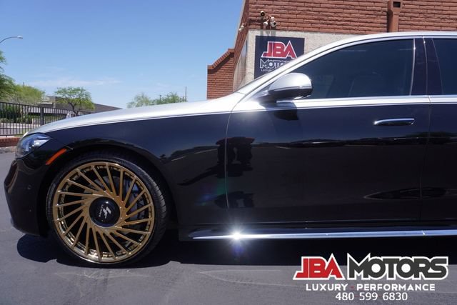 Used 2021 Mercedes-Benz S 580 4MATIC Sedan w/ AMG Line image 52
