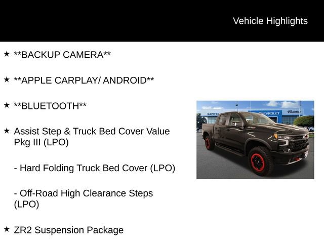 Certified 2025 Chevrolet Silverado 1500 ZR2 image 2