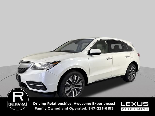 Used 2016 Acura MDX w/ Technology Package AWD/4WD image 2