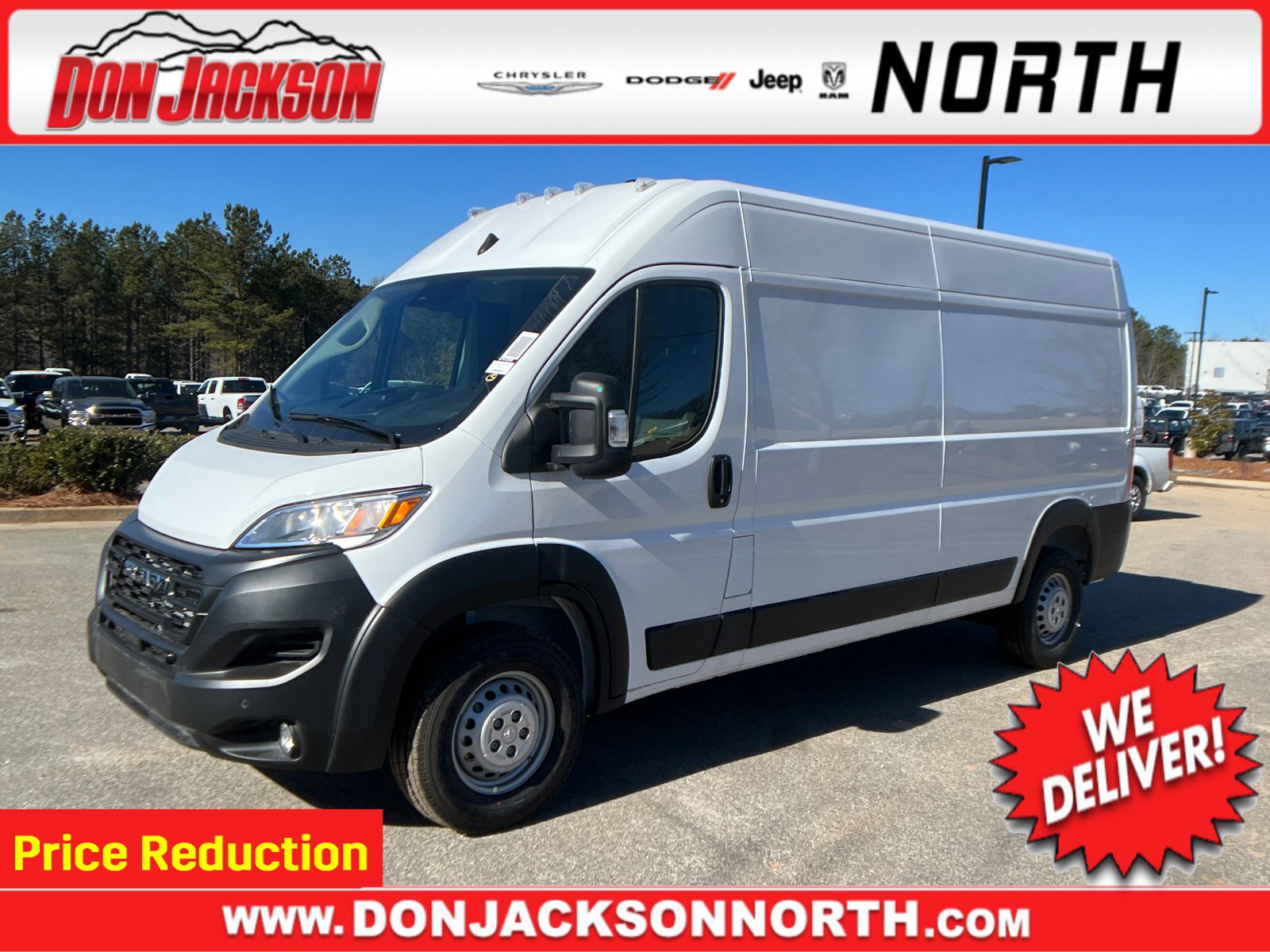 New 2025 RAM ProMaster 2500 w/ Safety Group