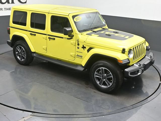 Used 2023 Jeep Wrangler Unlimited Sahara w/ LED Lighting Group AWD/4WD image 47