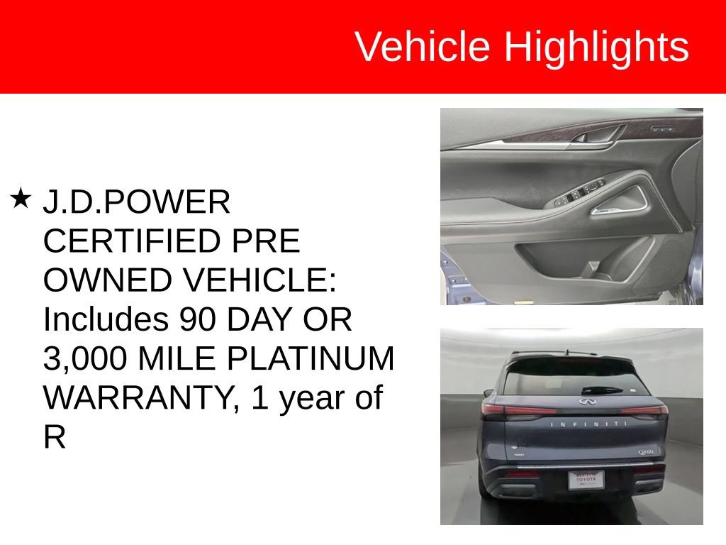 Used 2023 INFINITI QX60 Autograph w/ Cargo Package AWD/4WD image 12