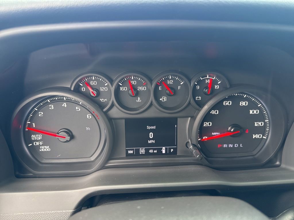 Used 2025 Chevrolet Silverado 1500 Custom w/ Turbomax Blackout Package image 23