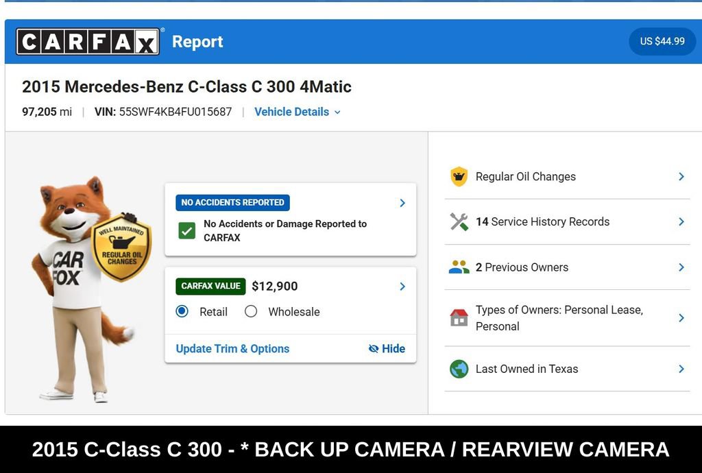 Used 2015 Mercedes-Benz C 300 4MATIC Sedan image 9