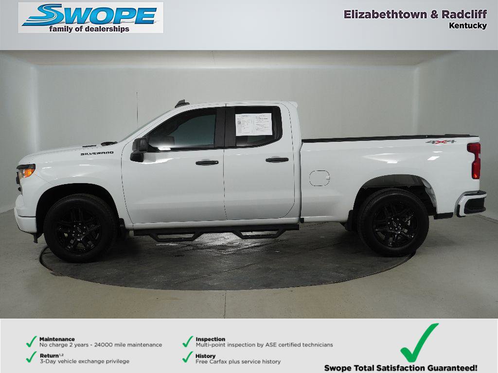 Used 2025 Chevrolet Silverado 1500 Custom w/ LPO, Dark Essentials Package image 6