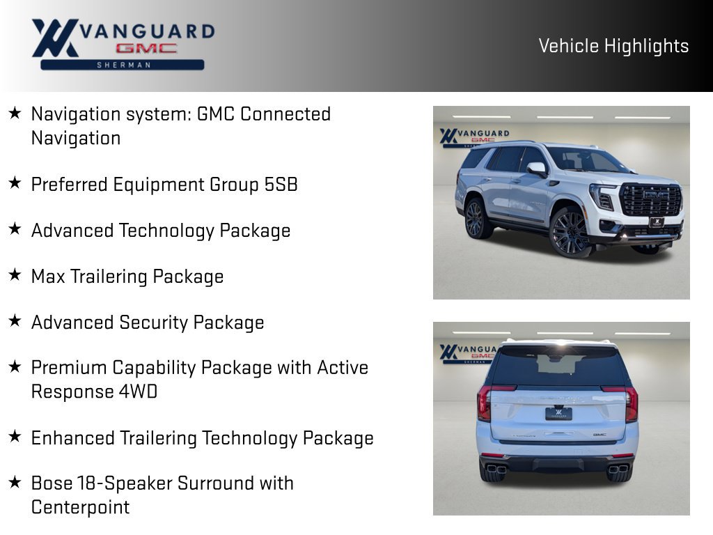 New 2027 GMC Yukon Denali Ultimate AWD/4WD image 10