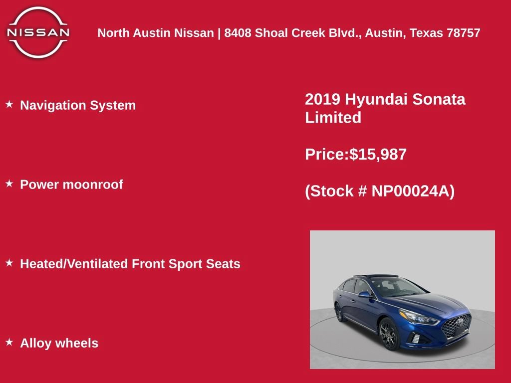 Used 2019 Hyundai Sonata Limited FWD image 11