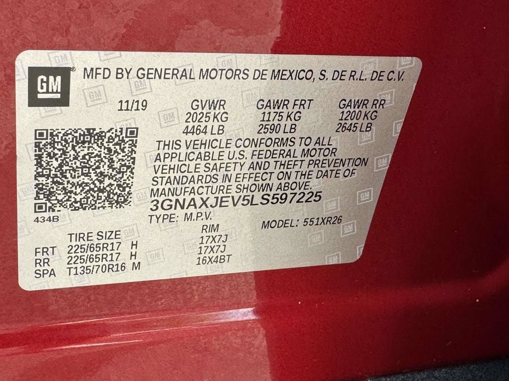 Used 2020 Chevrolet Equinox LT w/ Driver Convenience Package FWD image 29