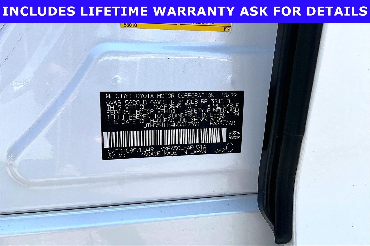 Used 2022 Lexus LS 500 w/ Accessory Package (Z2) RWD image 28