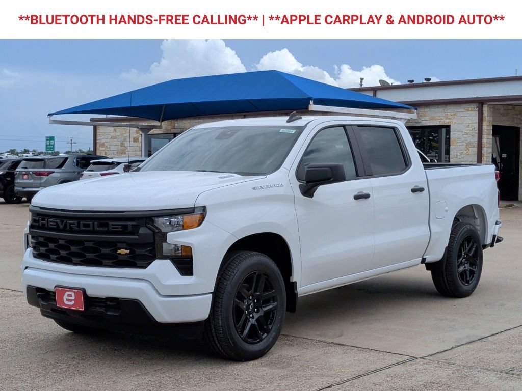 New 2026 Chevrolet Silverado 1500 Custom w/ LPO, Dark Essentials Package RWD image 3
