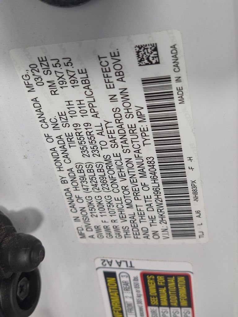 Used 2020 Honda CR-V Touring image 37