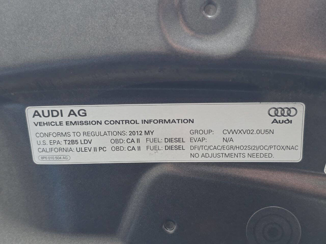 Used 2012 Audi A3 TDI Premium Plus FWD image 49