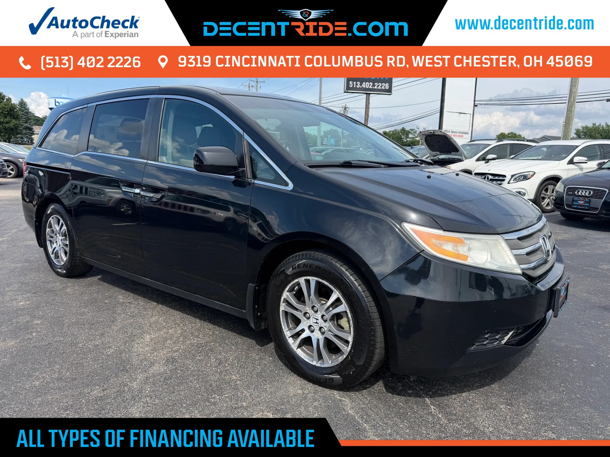 Used 2012 Honda Odyssey EX-L