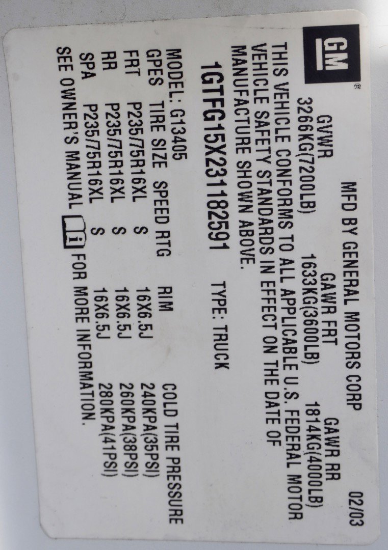 Used 2003 GMC Savana 1500 image 31