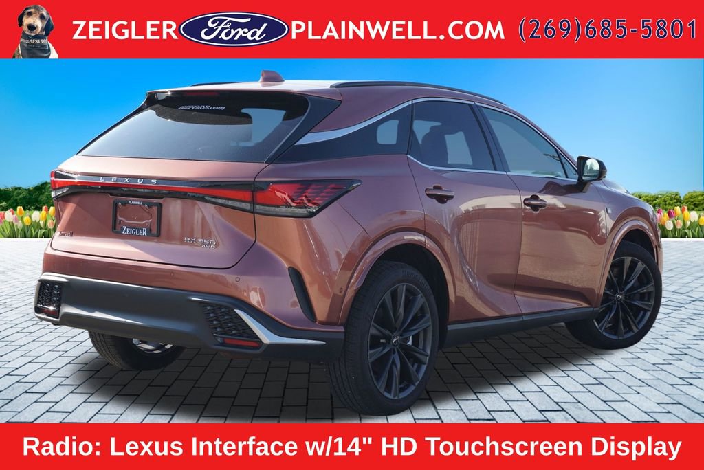 Used 2025 Lexus RX 350 F Sport w/ Convenience Package AWD/4WD image 5