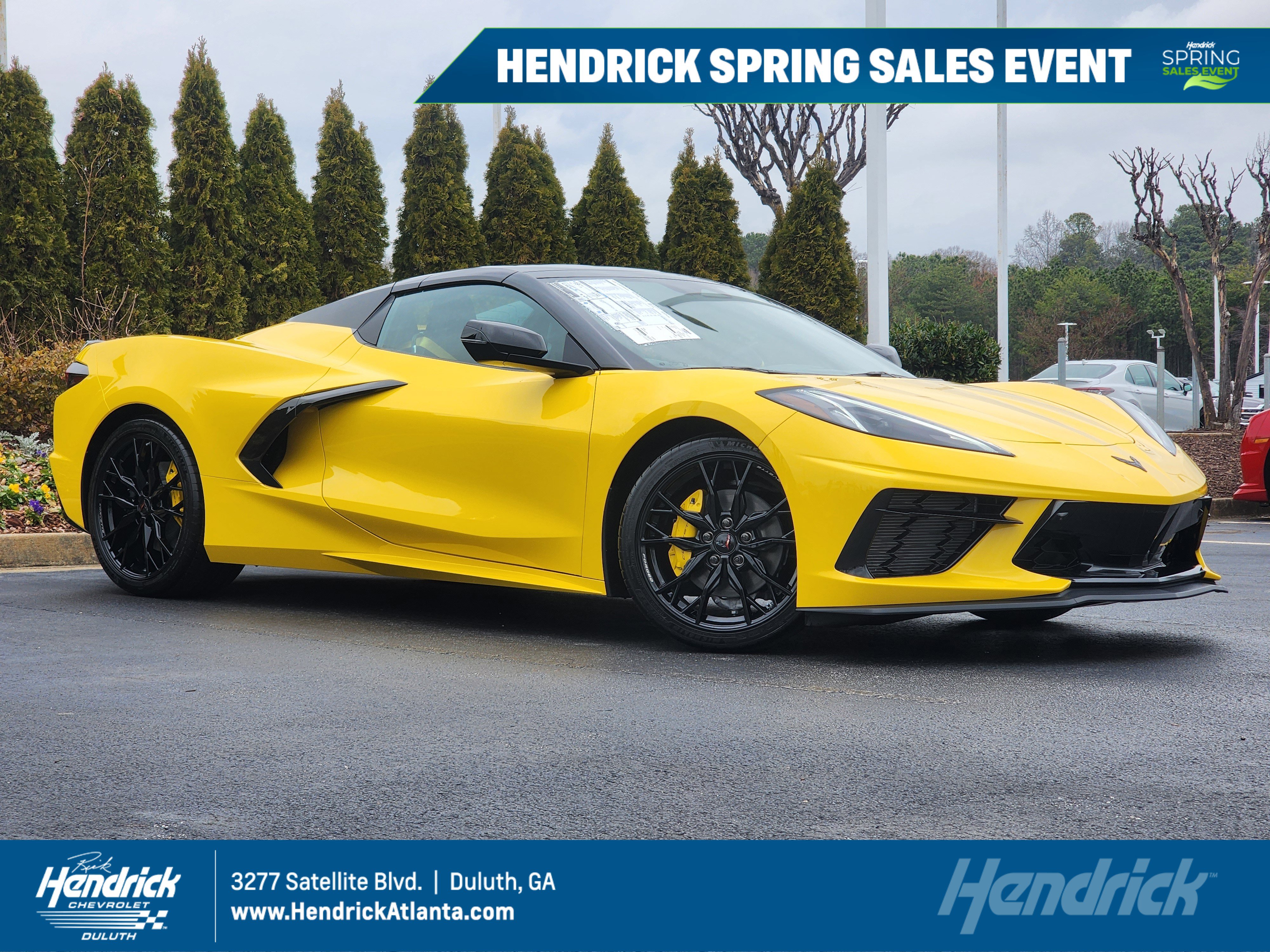 New 2026 Chevrolet Corvette Stingray Preferred Conv w/ Stealth Interior Trim Package image 1