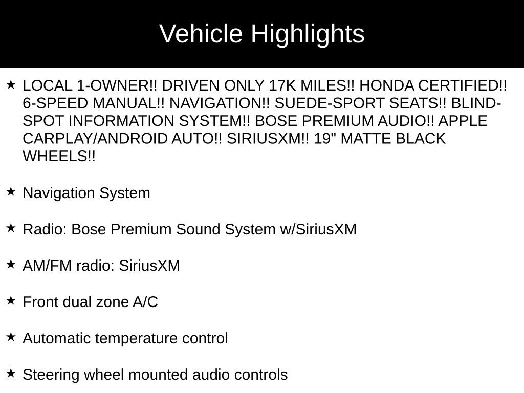 Certified 2023 Honda Civic Type R image 39