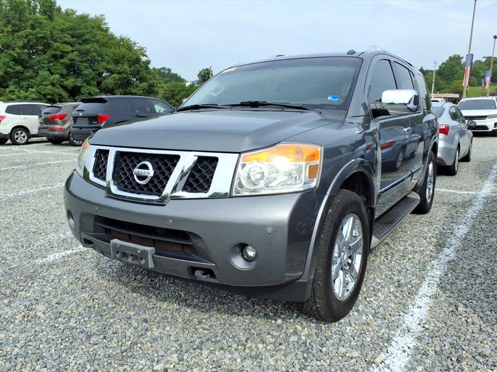 Used 2014 Nissan Armada Platinum w/ 2nd Row Captain Seat Package AWD/4WD image 3