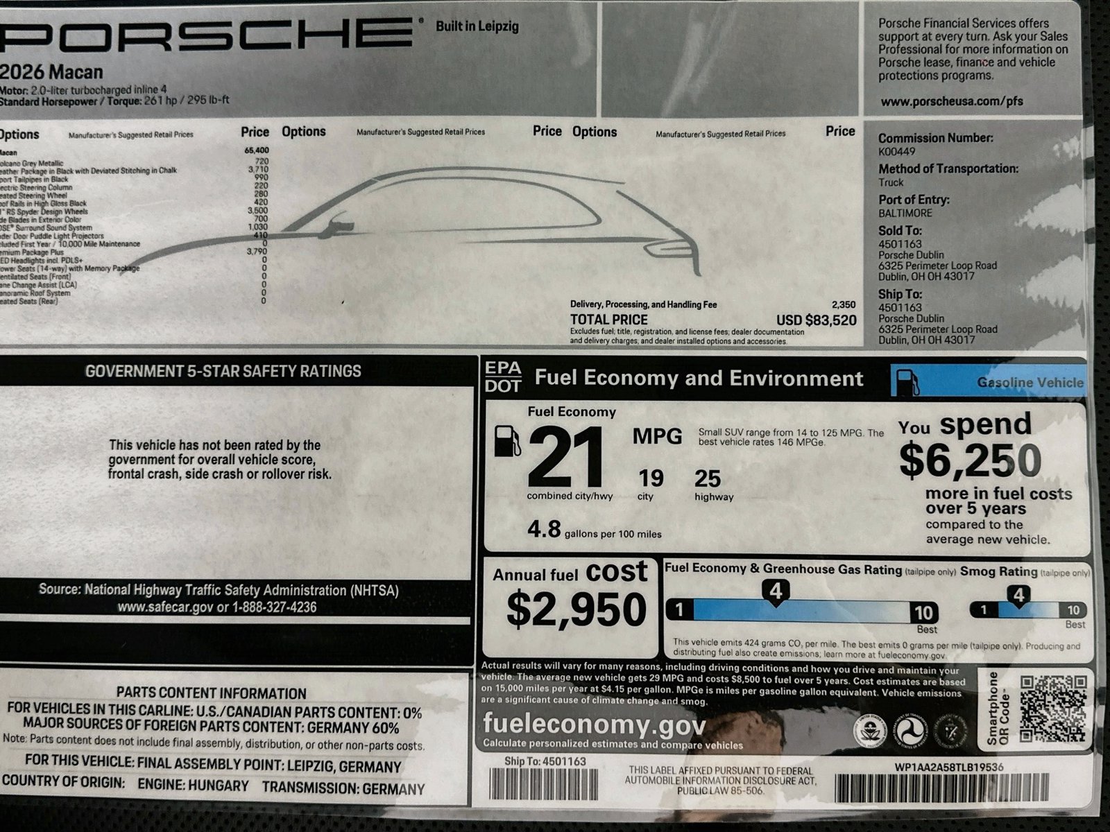 New 2026 Porsche Macan AWD/4WD image 49