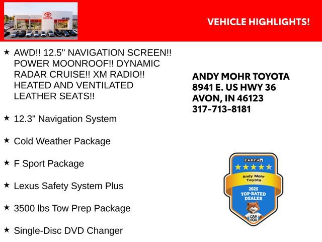 Used 2016 Lexus RX 350 F Sport w/ Cold Weather Package image 2