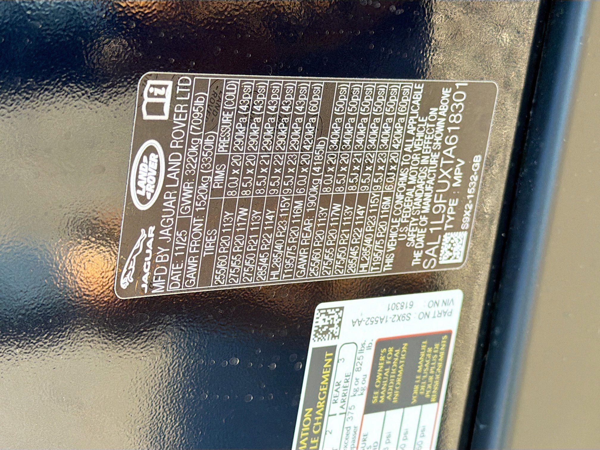 New 2026 Land Rover Range Rover Sport Dynamic SE image 45