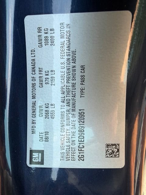 Used 2011 Chevrolet Camaro LT RWD image 21