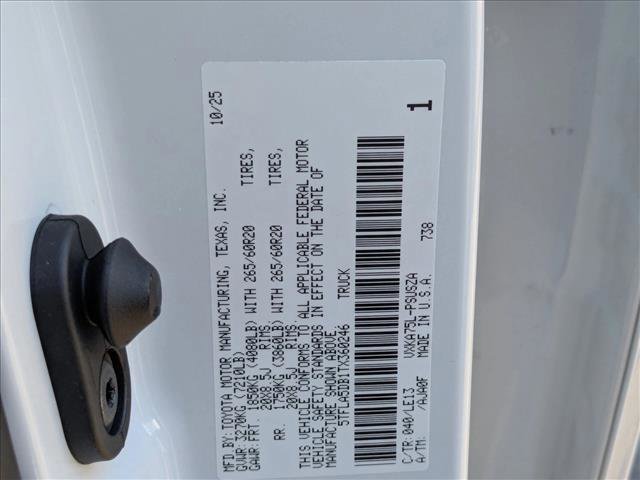 New 2026 Toyota Tundra SR5 image 18