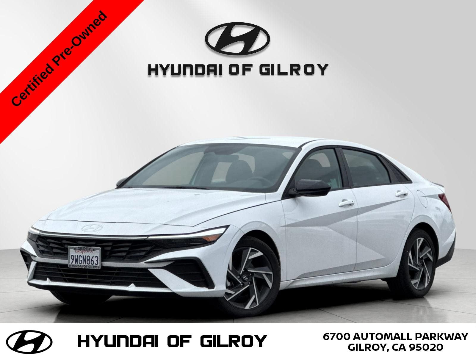 Certified 2025 Hyundai Elantra Sport