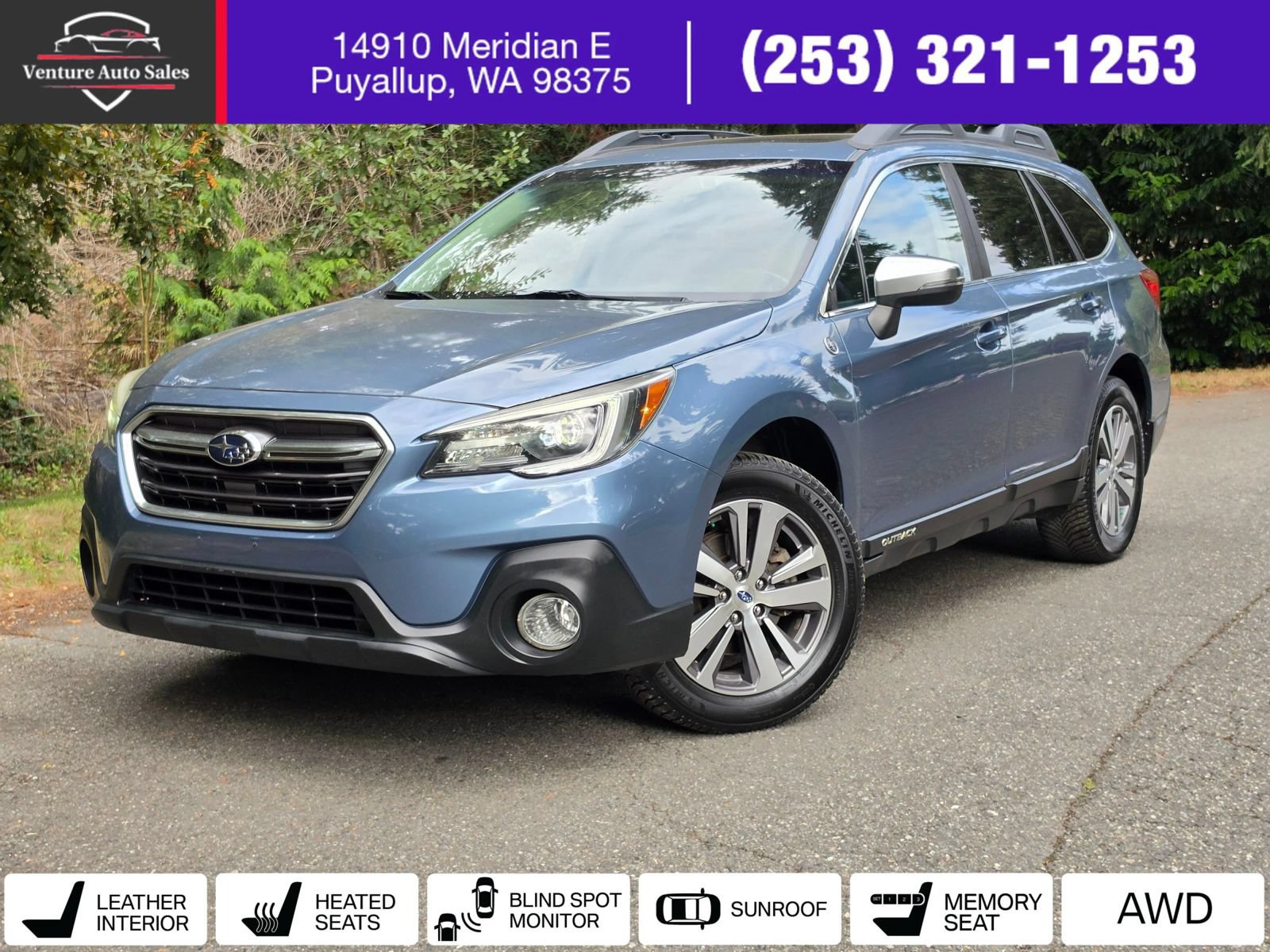 Used 2018 Subaru Outback 2.5i Limited AWD/4WD image 1
