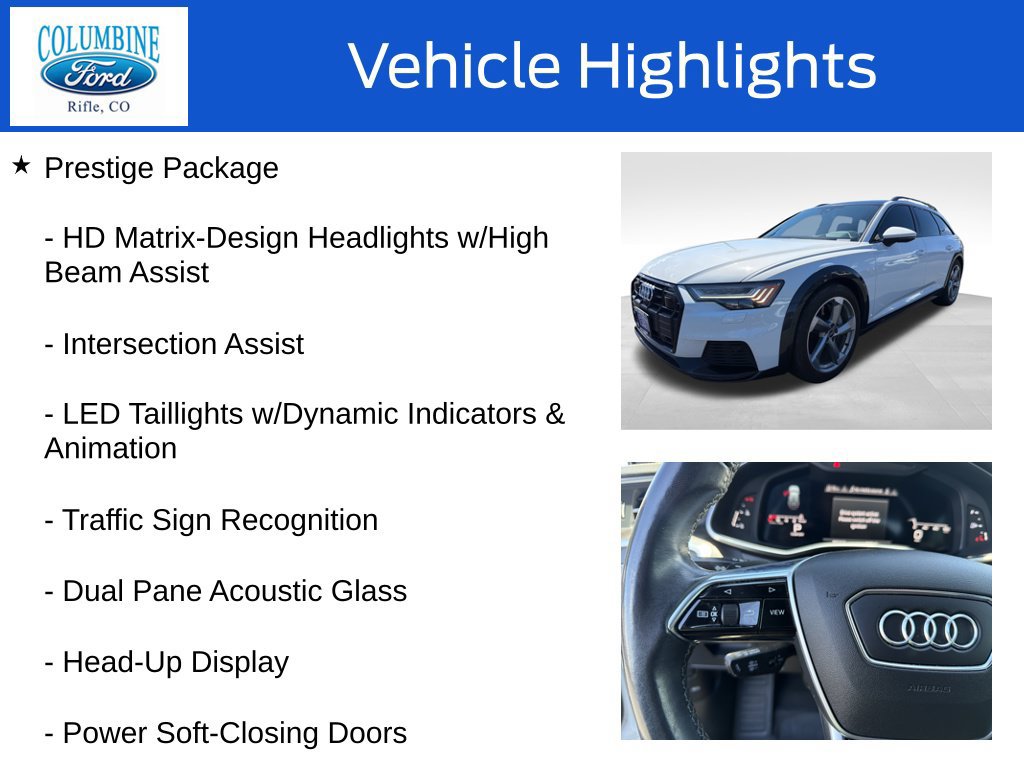 Used 2021 Audi A6 3.0T allroad Prestige w/ Prestige Package AWD/4WD image 12