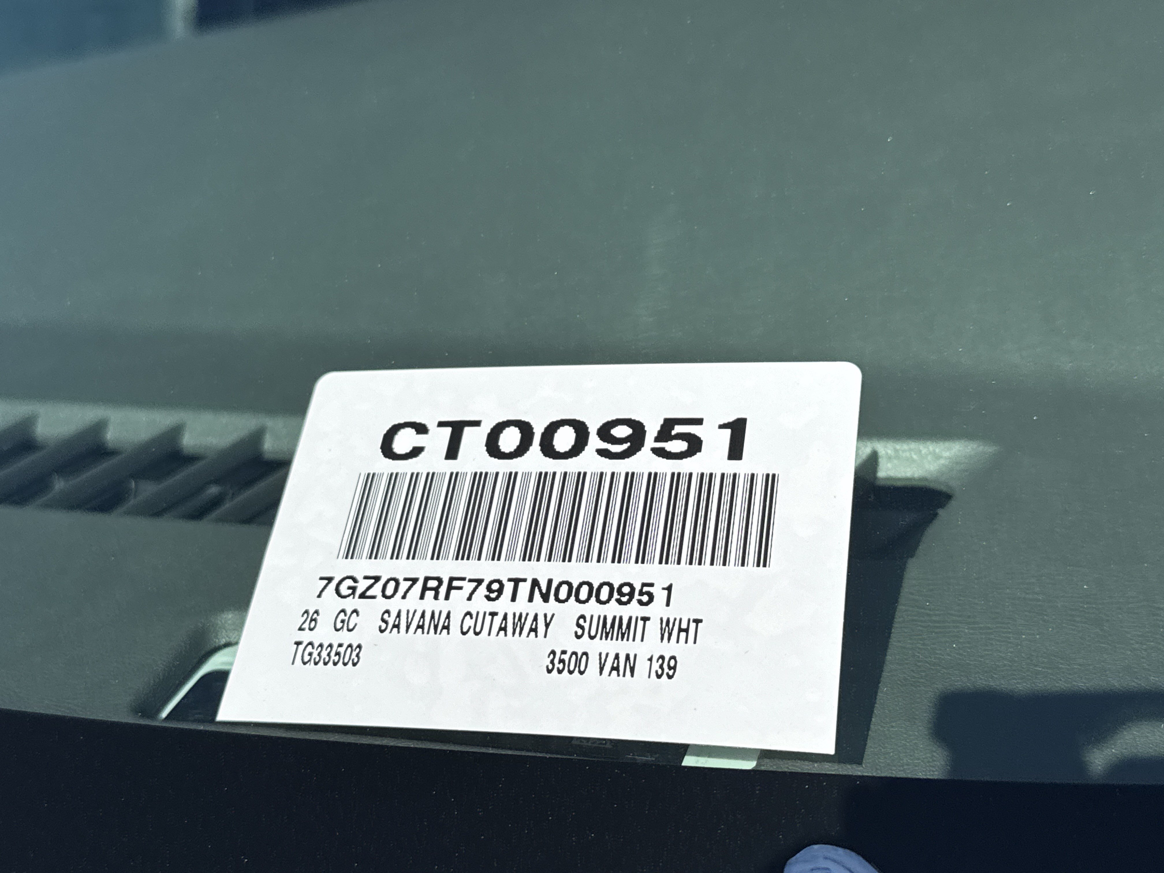 New 2026 GMC Savana 3500 w/ Power Convenience Package RWD image 38