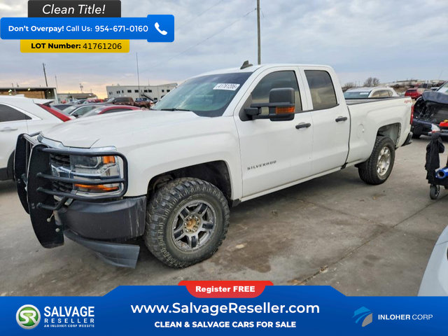 Used 2018 Chevrolet Silverado 1500 W/T w/ Trailering Package image 1