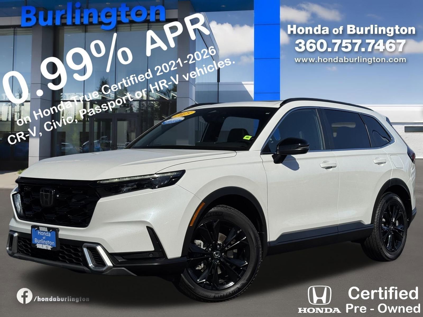 Certified 2025 Honda CR-V Sport Touring image 1