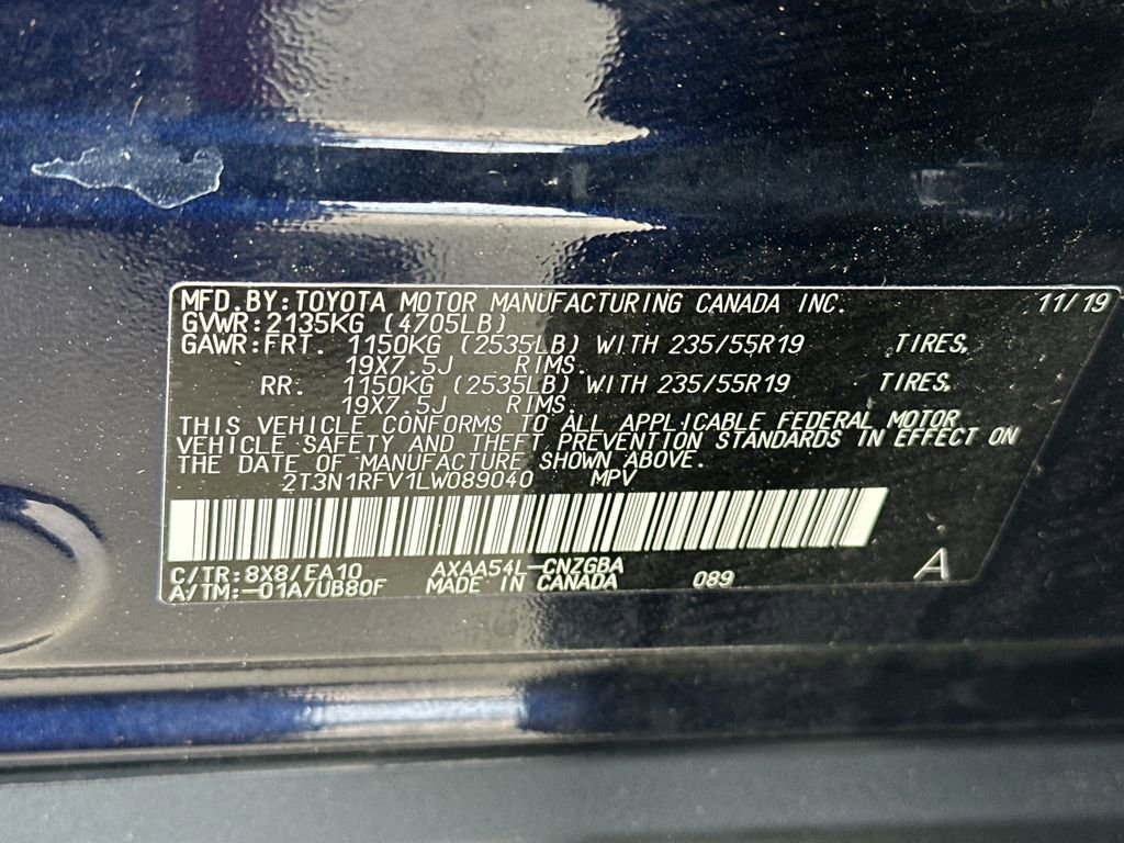 Certified 2020 Toyota RAV4 Limited image 33